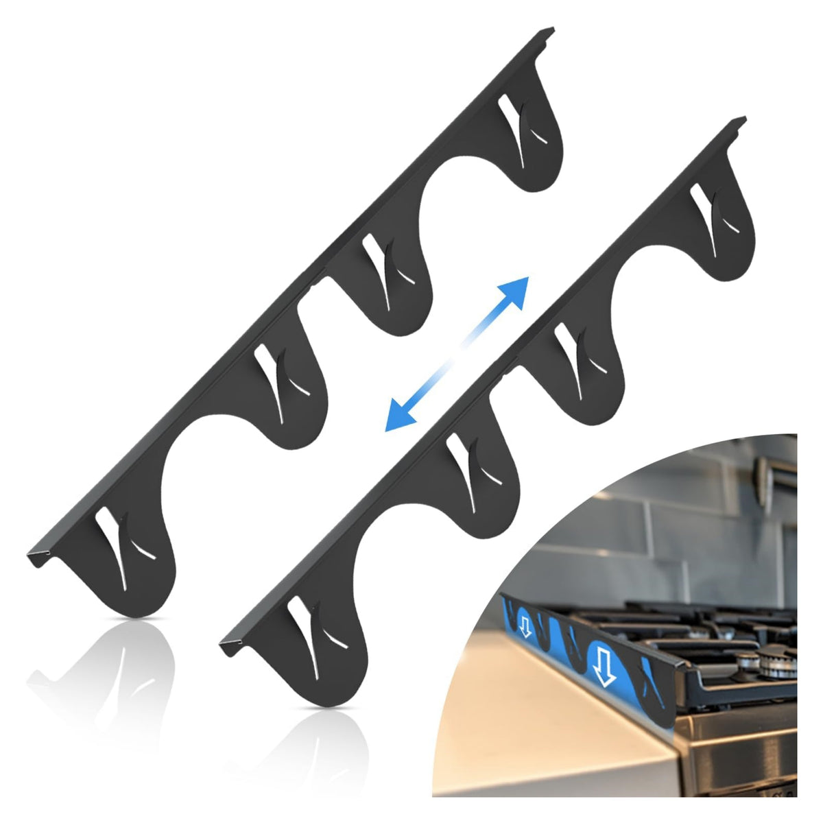 Stainless Steel Stove Gap Cover