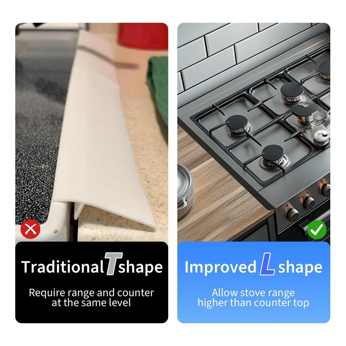 Stainless Steel Stove Gap Cover